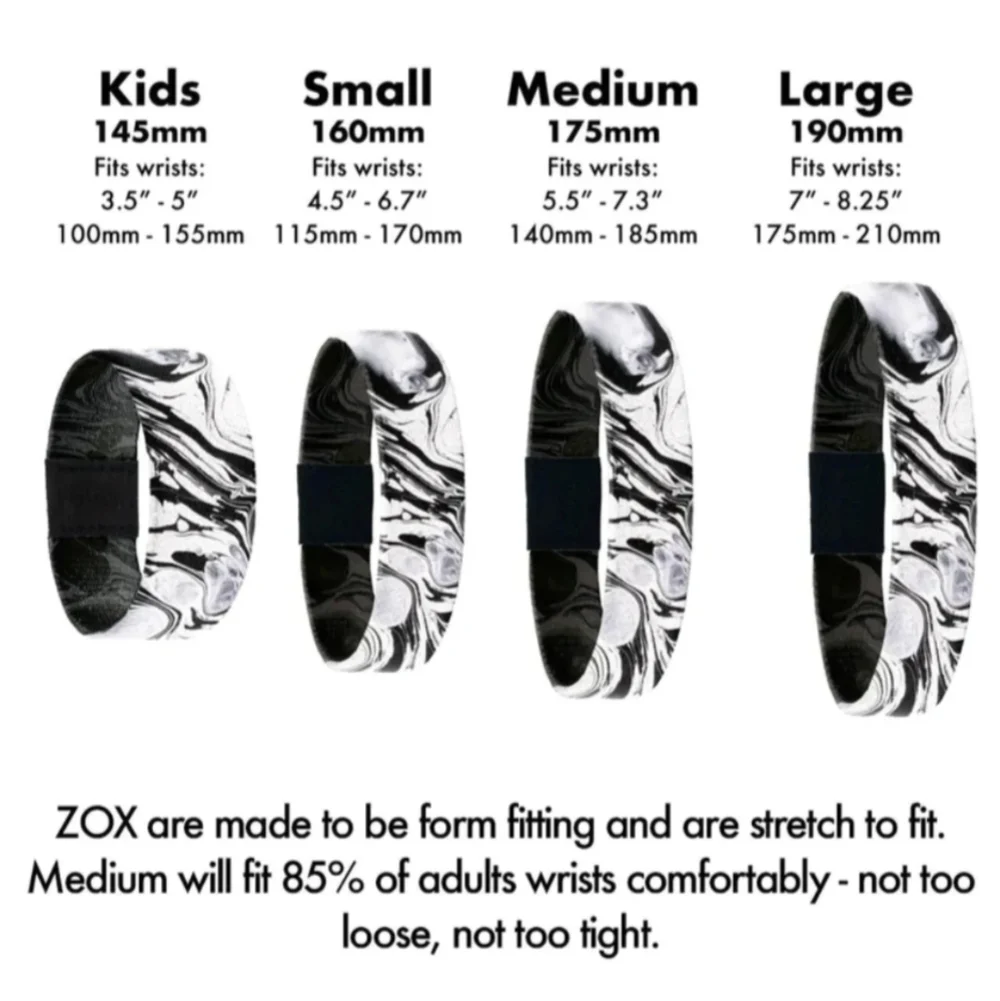 Zox *US Against The World* Single Wristband Size Medium